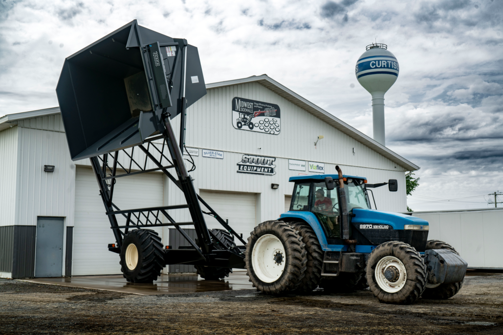 Stout Dump Cart DC-1125 Midwest Sidewalls